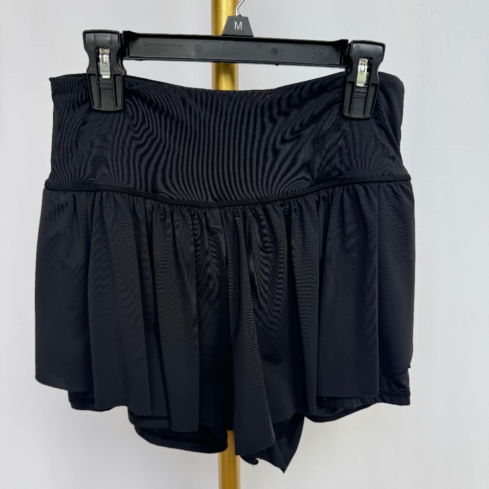 SoothFeel Black Mini Skort